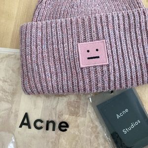 Acne Wool Beanie Hat